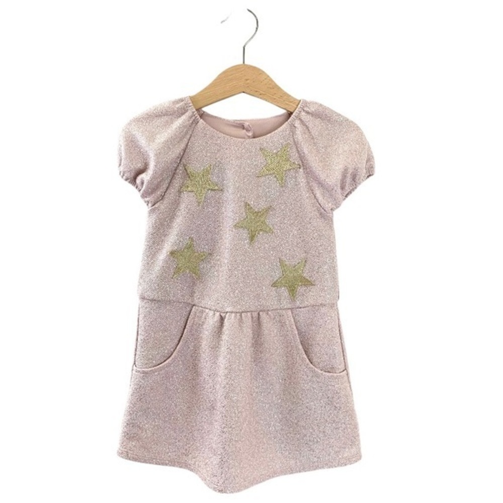 Pippa & Julie Pink Star Dress 3 3T